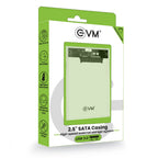EVM 2.5" SATA SSD Casing USB 3.0 - Transparent Case Cover