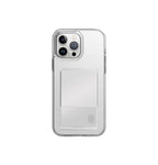 UNIQ Air Fender ID Phone Case Compatible with iPhone 15 Pro Max (CrystalClear)