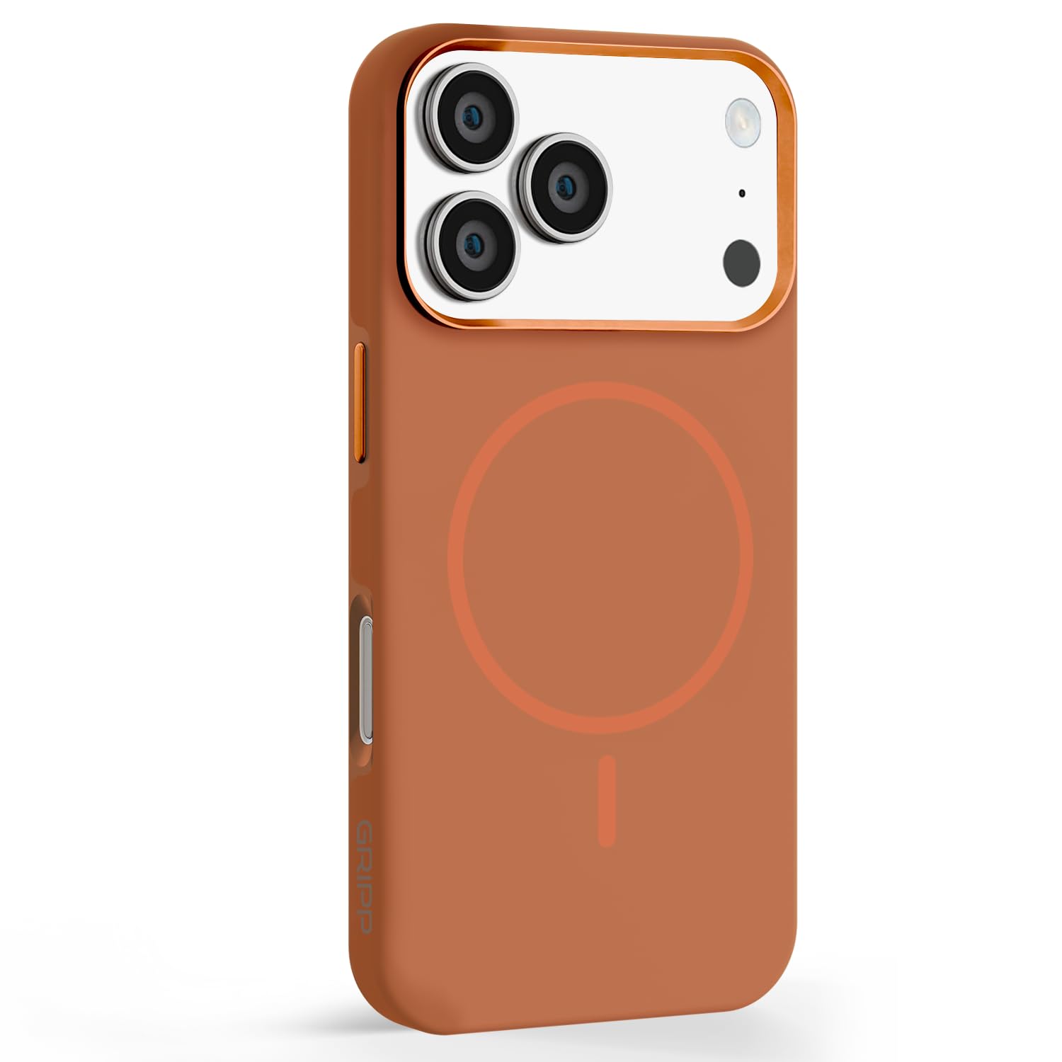 GRIPP Toras Mag-Safe Case for iPhone 17 Pro Max, Premium Matte Texture - Orange