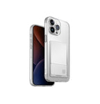 UNIQ Air Fender ID Phone Case Compatible with iPhone 15 Pro Max (CrystalClear)