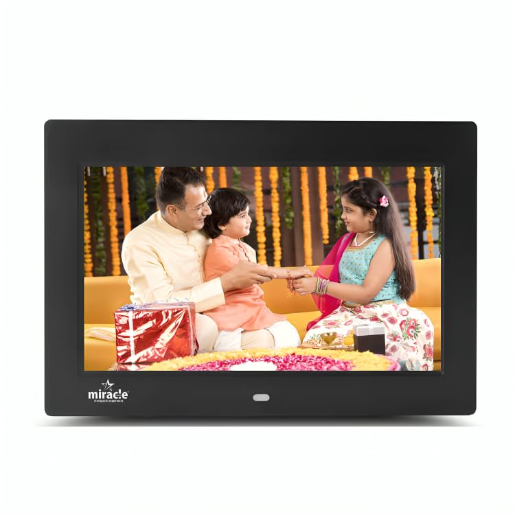 Miracle Digital 10'' IPS Digital Photo Frame ,Support SD Built in 8 GB Memory & 2GB RAM