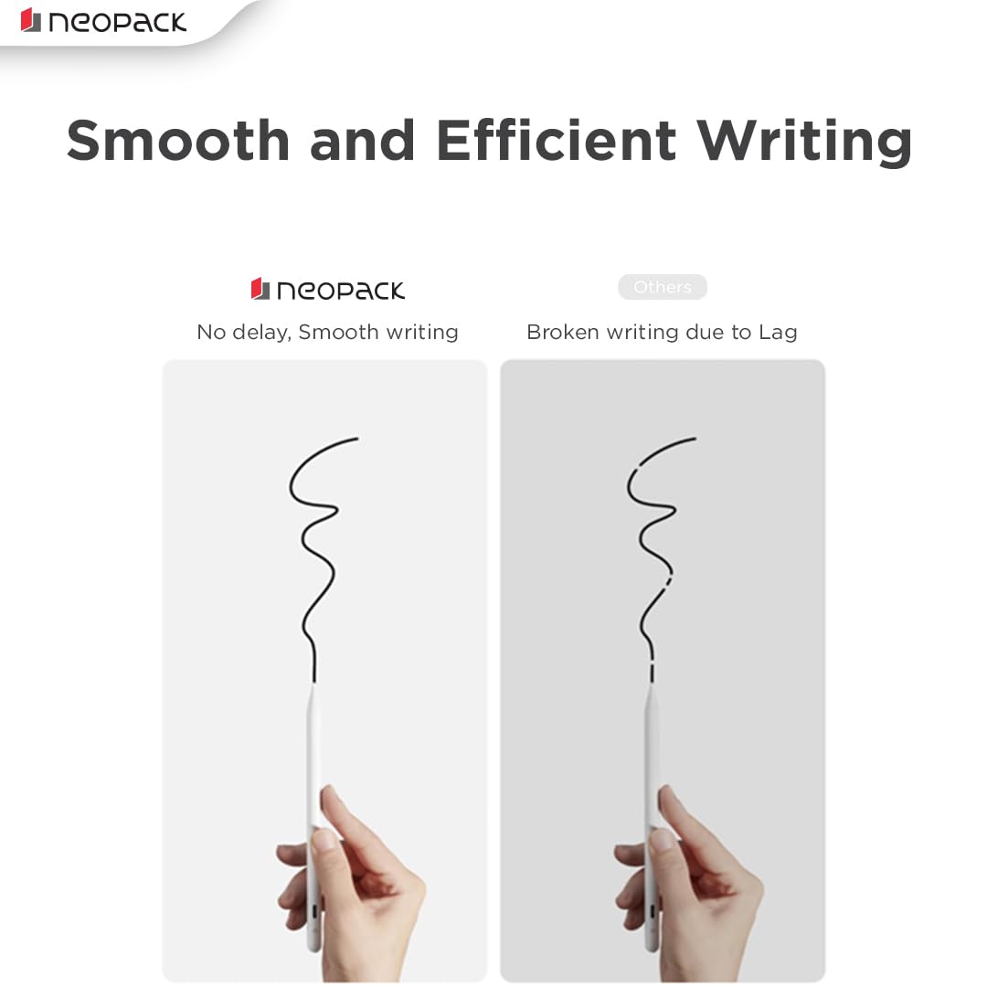 Neopack Tilt Technology Magnetic Sketch Pencil with USB-C Charging Port