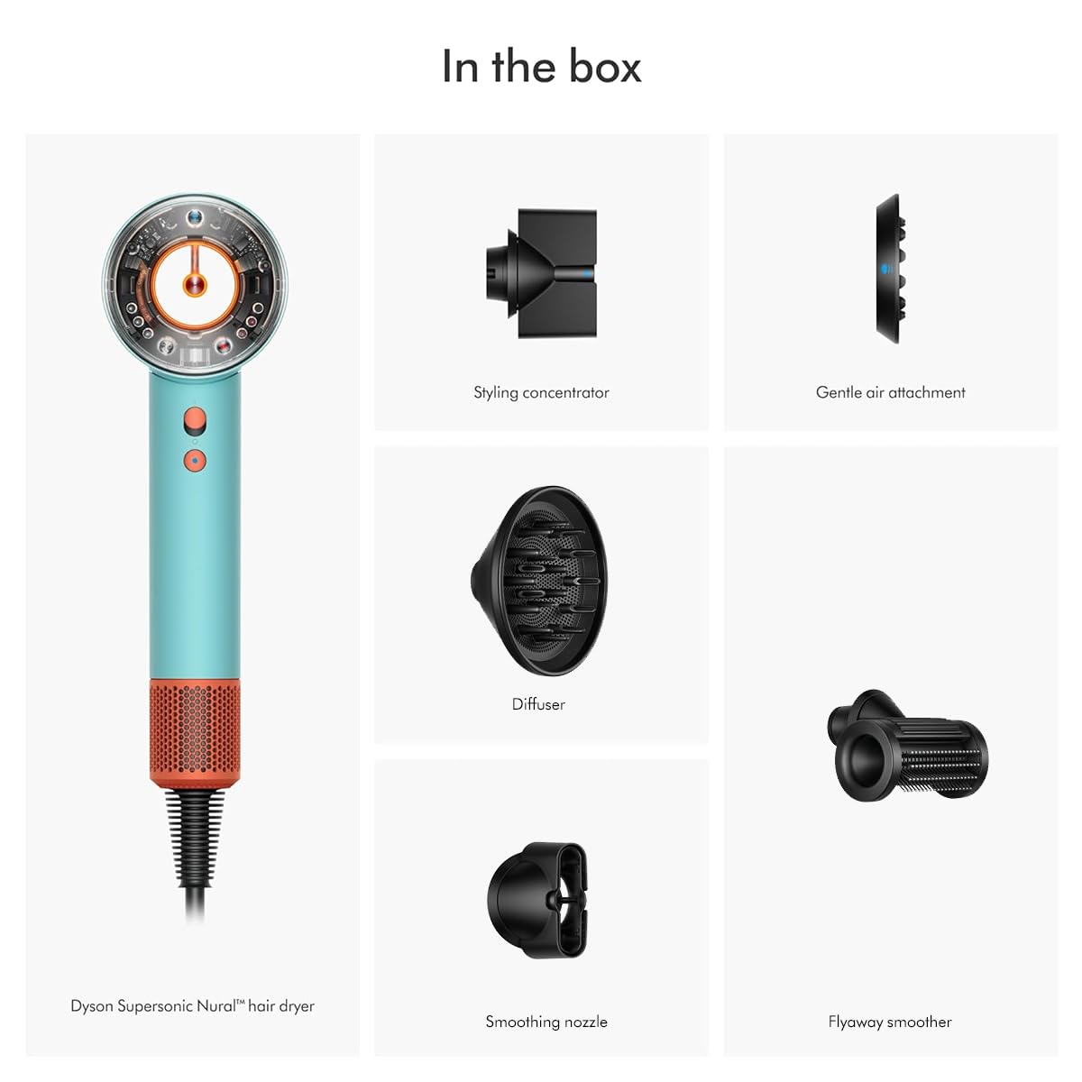 Dyson Supersonic Nural™ Intelligent Hair Dryer (Ceramic Patina)