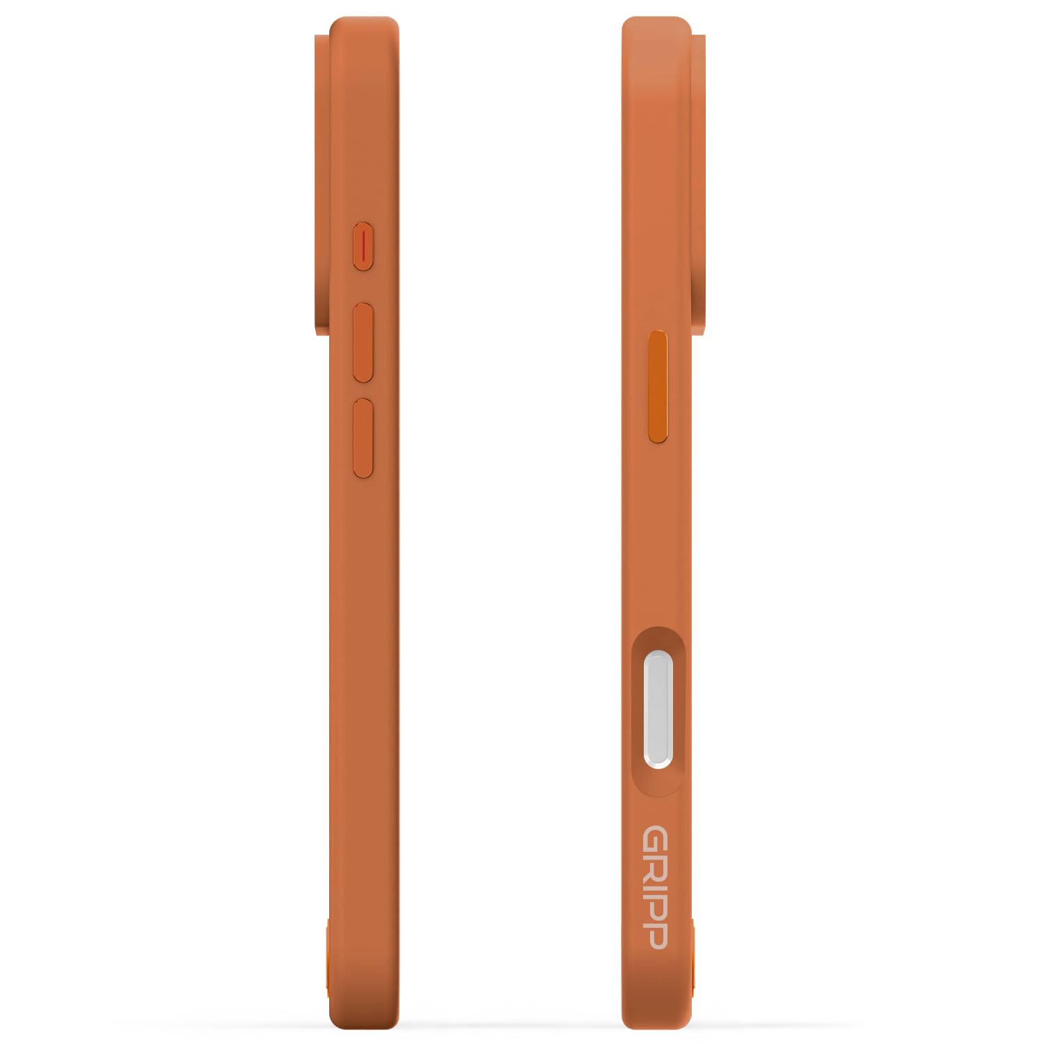 GRIPP Clarion Mag-Safe Case with Kickstand for iPhone 17 Pro, Shock-Proof Bumper - Orange