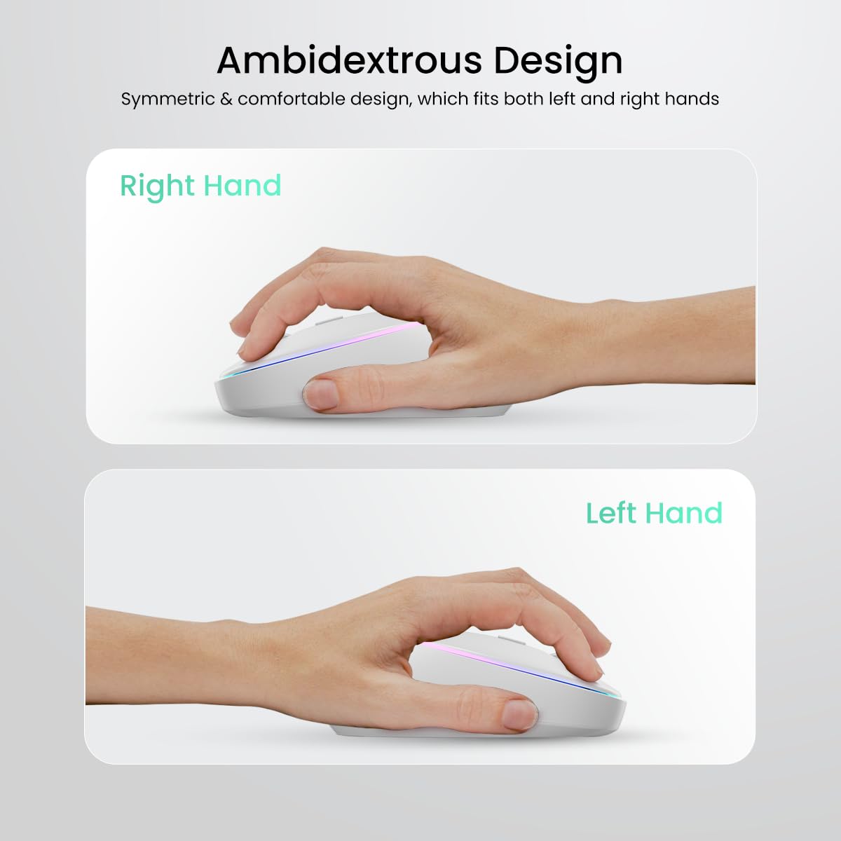 Portronics Toad IV Bluetooth Mouse with 2.4 GHz Wireless (Dual Connectivity)
