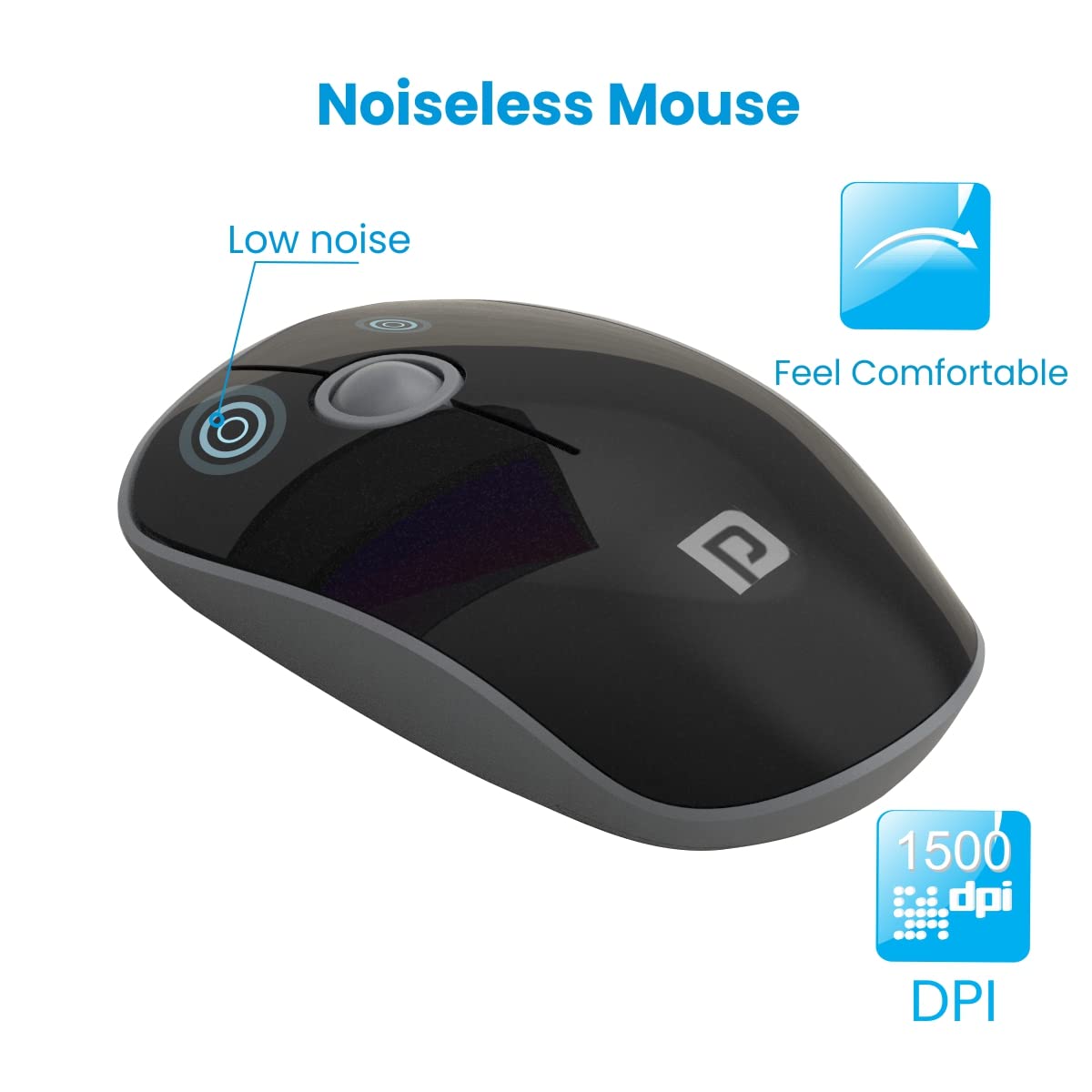 Portronics Key2 Combo Wireless Keyboard and Mouse Set
