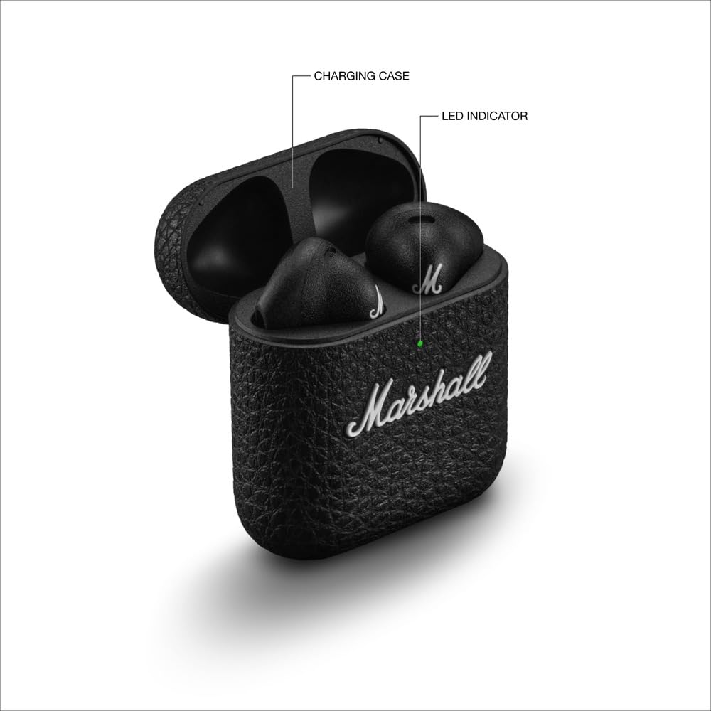 Marshall Minor Iv Wireless in Ear Earbuds - Black