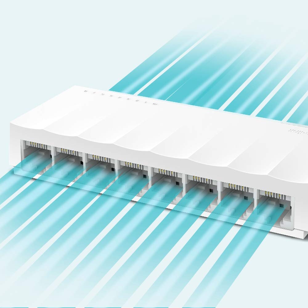 TP-Link LS1008 8-Port Ethernet Network Switch Hub