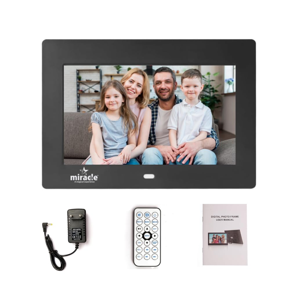 Miracle Digital 7''(17.78) IPS Digital Photo Frame High-Def Screen