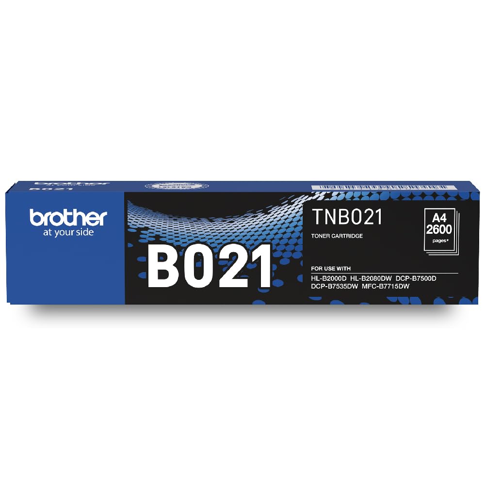 Brother Toner TN-B021 Has 2600 Pages Yield