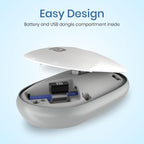 Portronics Toad II Bluetooth Mouse, with Bluetooth 5.0 & 2.4 Ghz Dual Wireless Connectivity