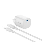 Stuffcool Novus 25W Super Fast GaN Charger with Type C to C 60W 3A Cable for Samsung, Pixel & iPhone