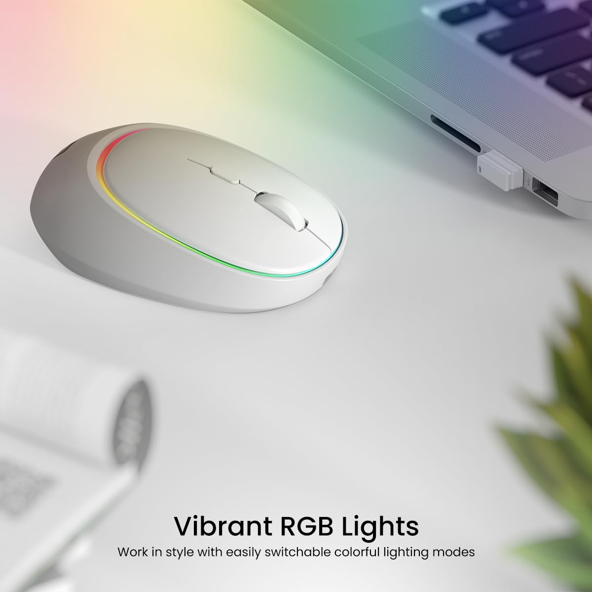 Portronics Toad IV Bluetooth Mouse with 2.4 GHz Wireless (Dual Connectivity)
