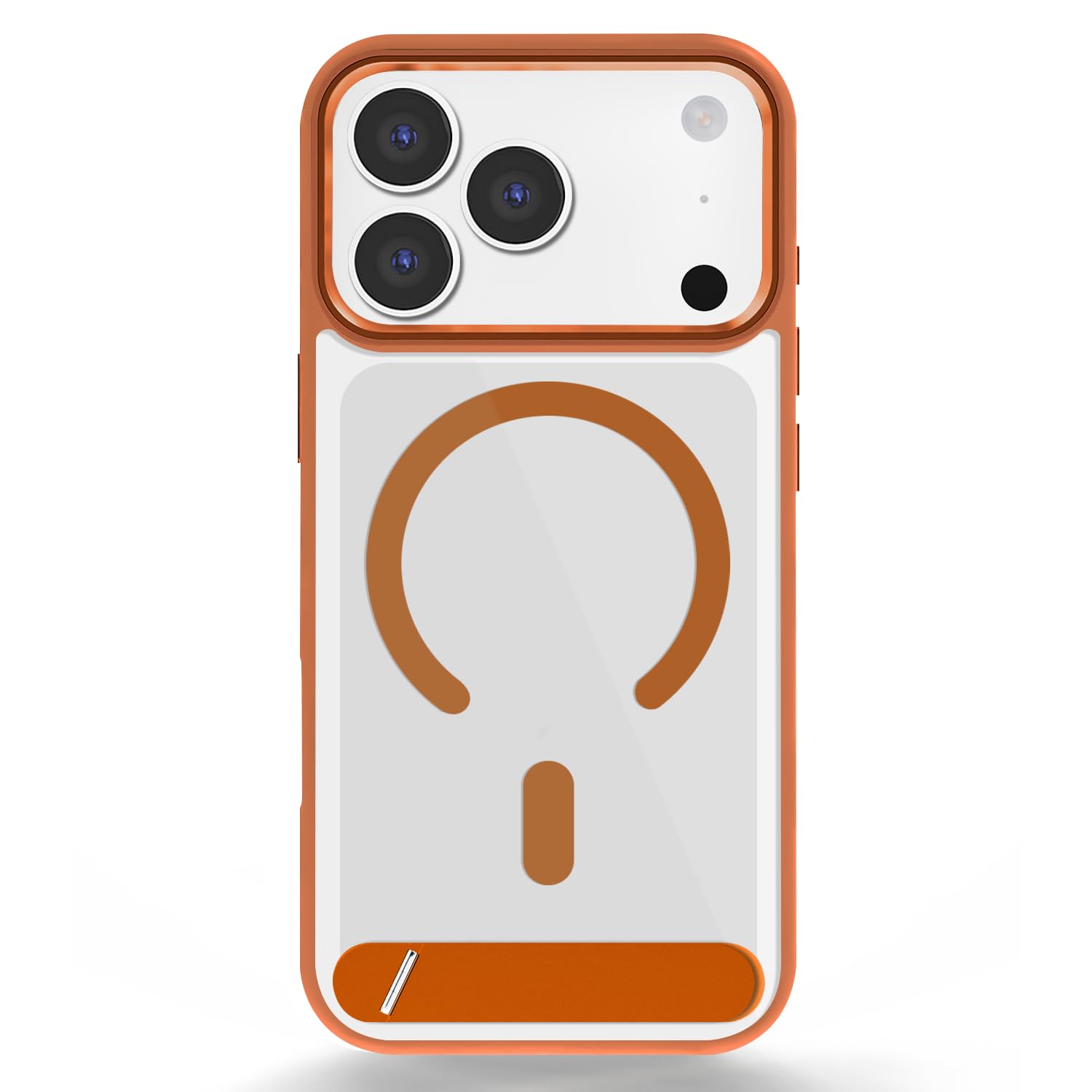 GRIPP Clarion Mag-Safe Case with Kickstand for iPhone 17 Pro, Shock-Proof Bumper - Orange