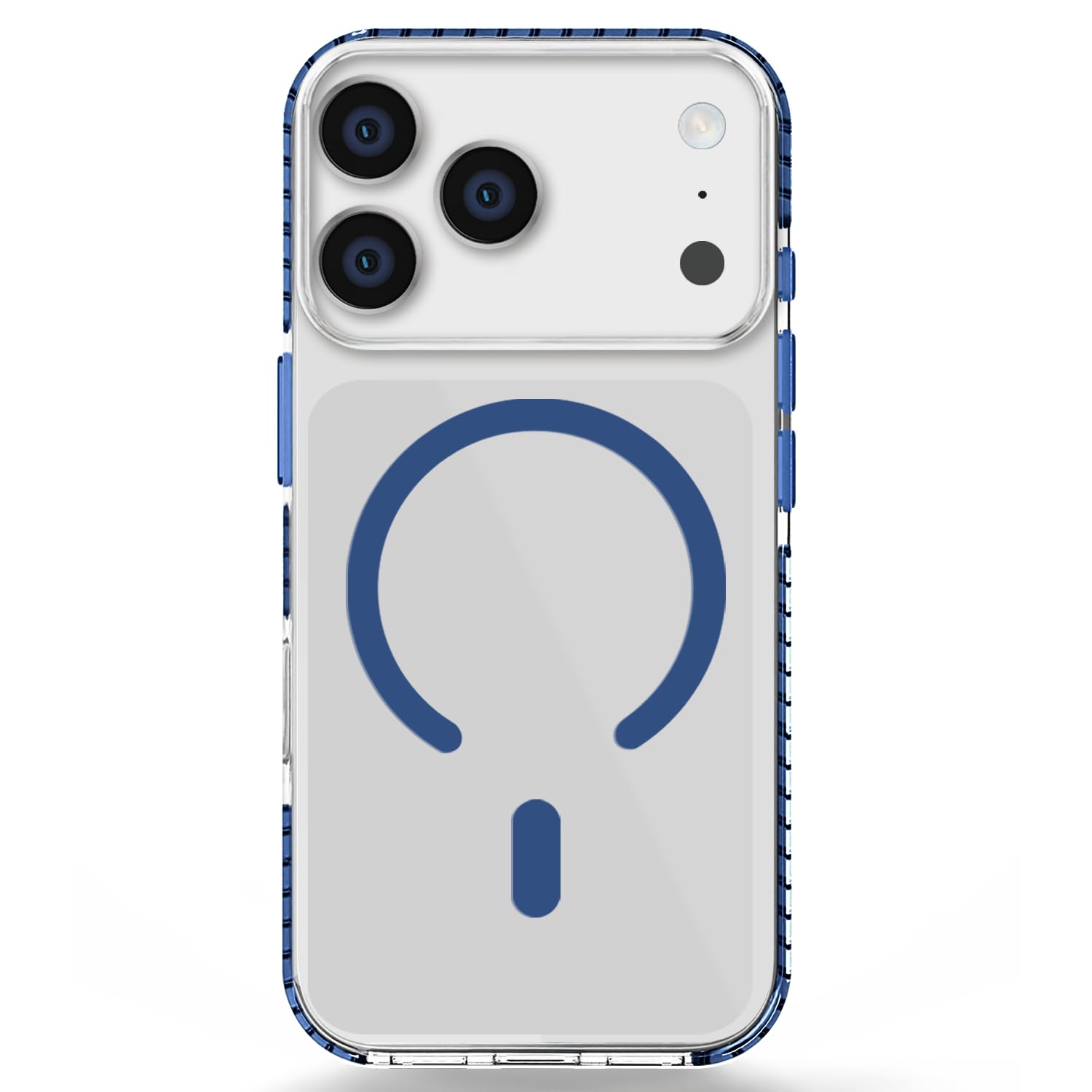GRIPP Combat Mag-Safe Case for iPhone 17 Pro,Impact Resistant Bumper - Blue