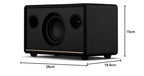 Marshall Acton III 60 W Bluetooth Powered Home Speaker, Black