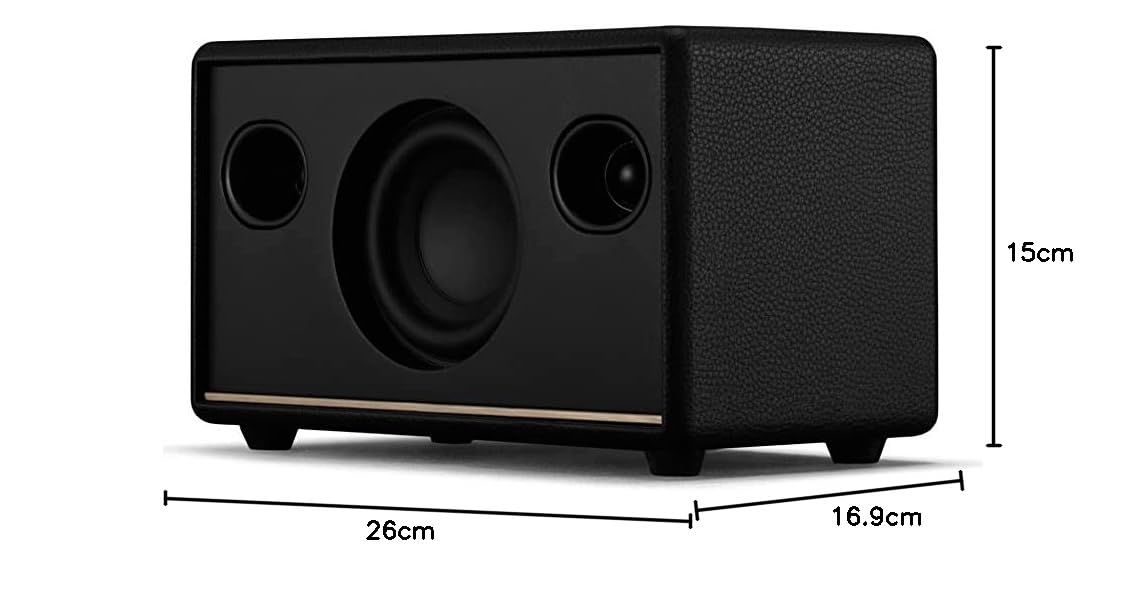 Marshall Acton III 60 W Bluetooth Powered Home Speaker, Black