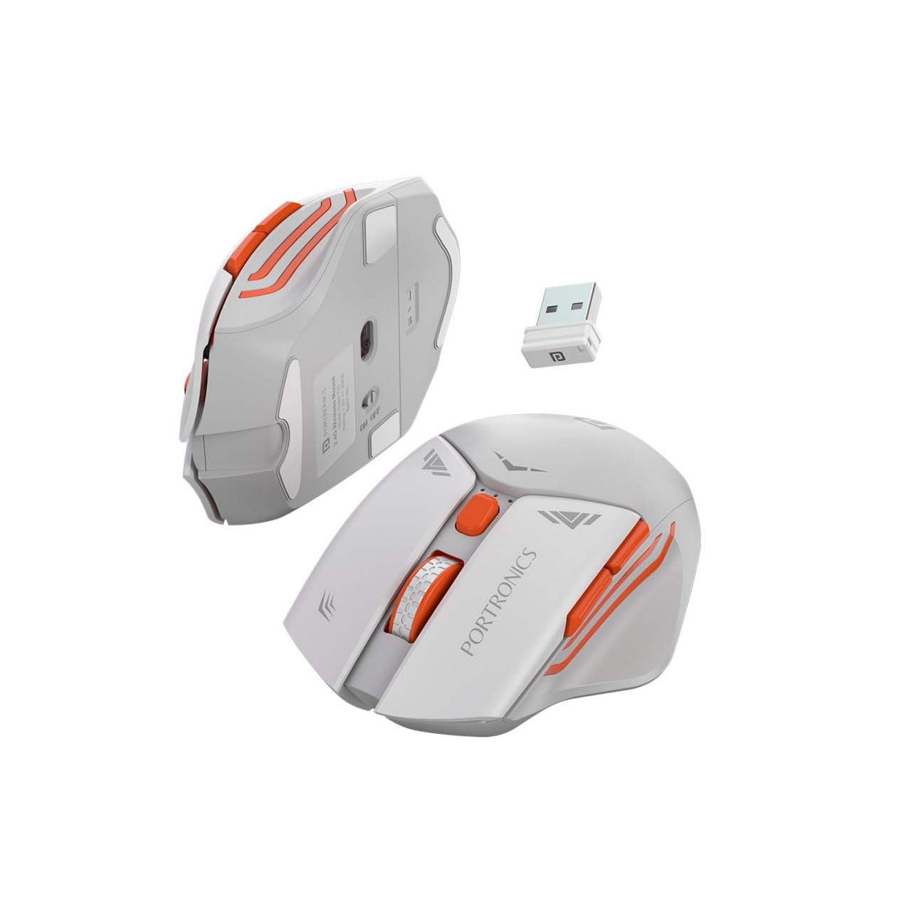 Portronics Vader Pro Wireless Gaming Mouse with 2.4 GHz Receiver