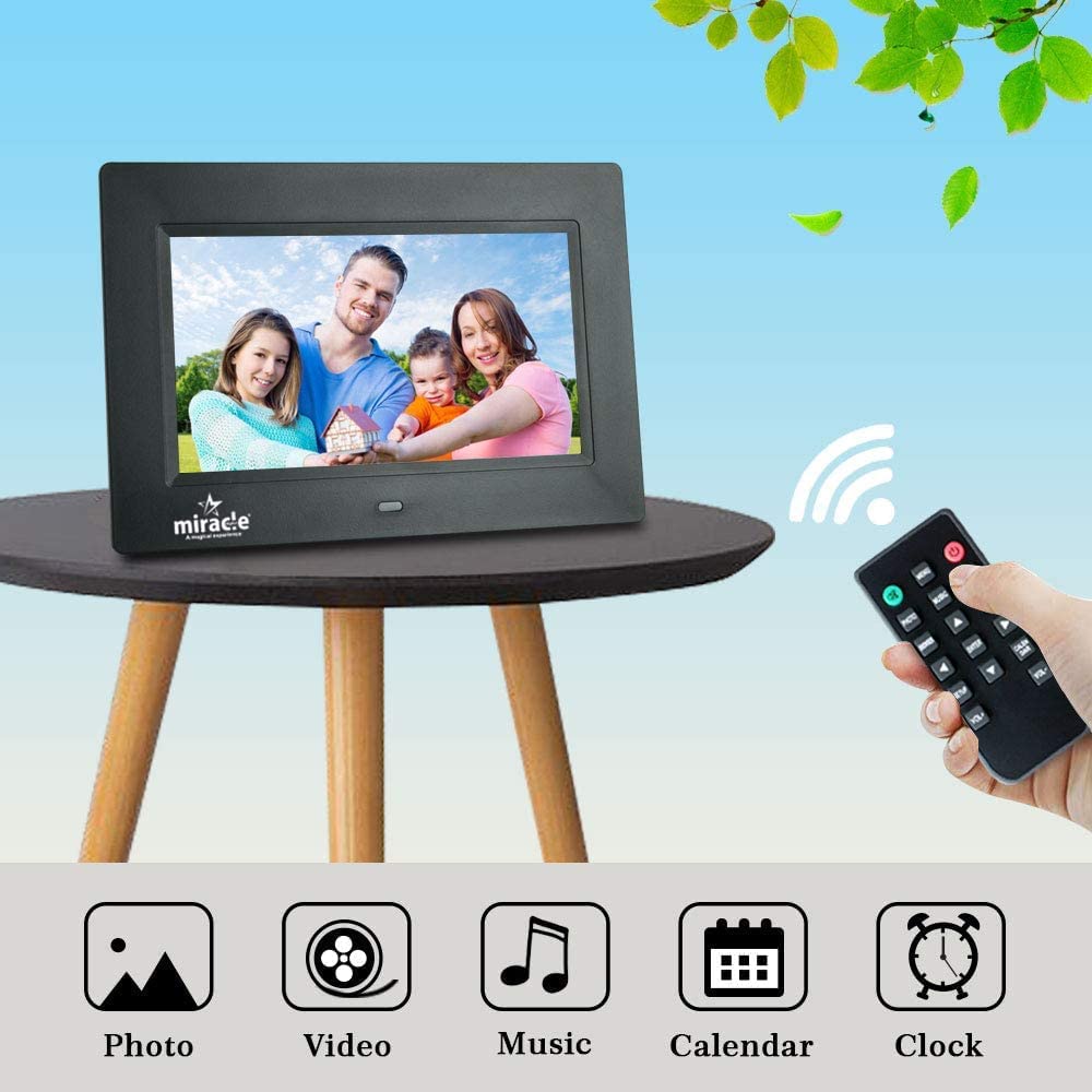 Miracle Digital 7''(17.78) IPS Digital Photo Frame High-Def Screen