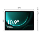 Samsung Galaxy Tab S9 FE |S Pen in-Box|27.69 cm Display |RAM 8 GB, ROM 256 GB |Wi-Fi Tablet