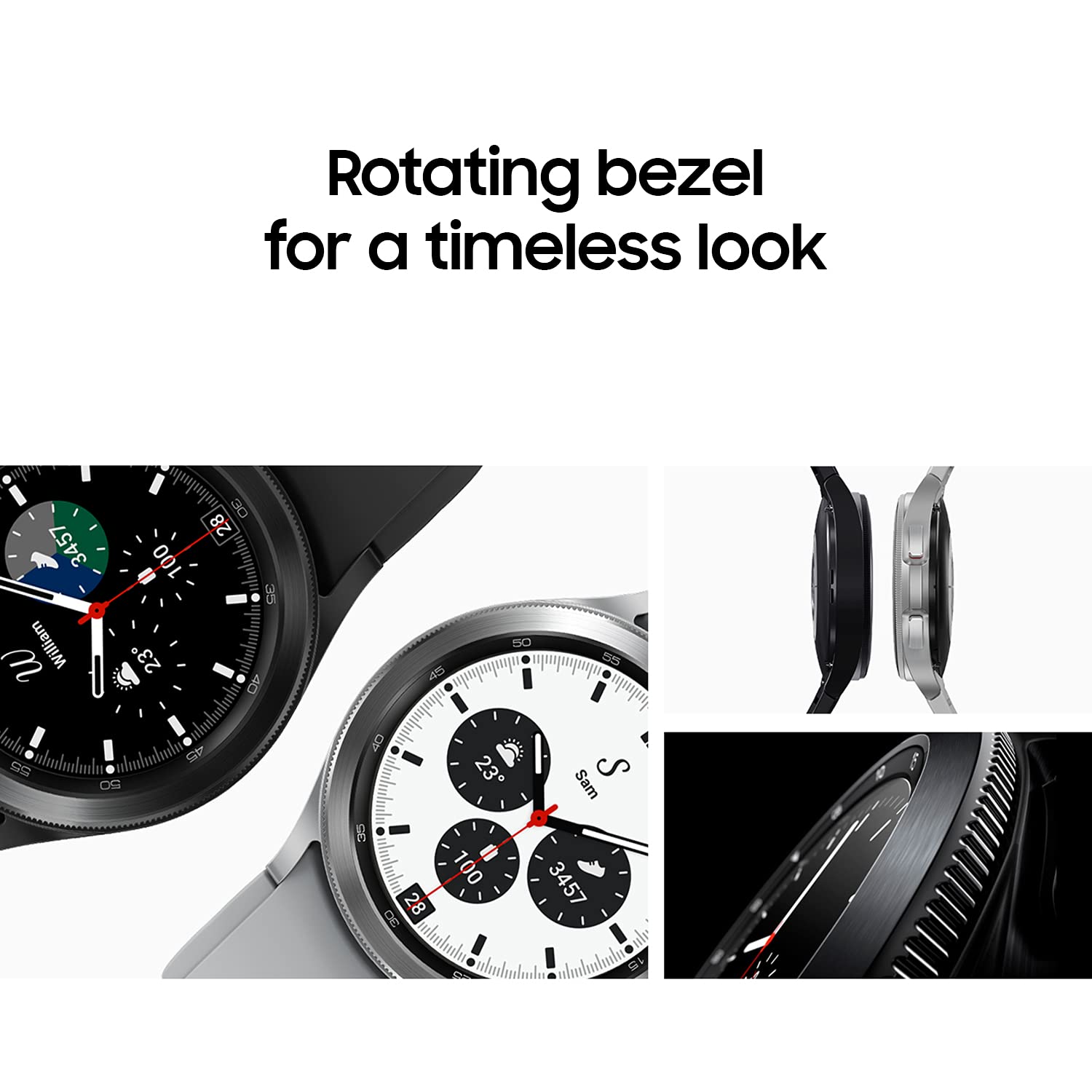 Samsung Galaxy Watch4 Classic Bluetooth(4.6cm, Black)