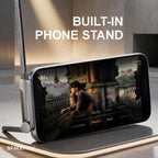 Spacething Titanlink USB Type-C to USB Type-C Braided Cable with Built-In Phone Stand