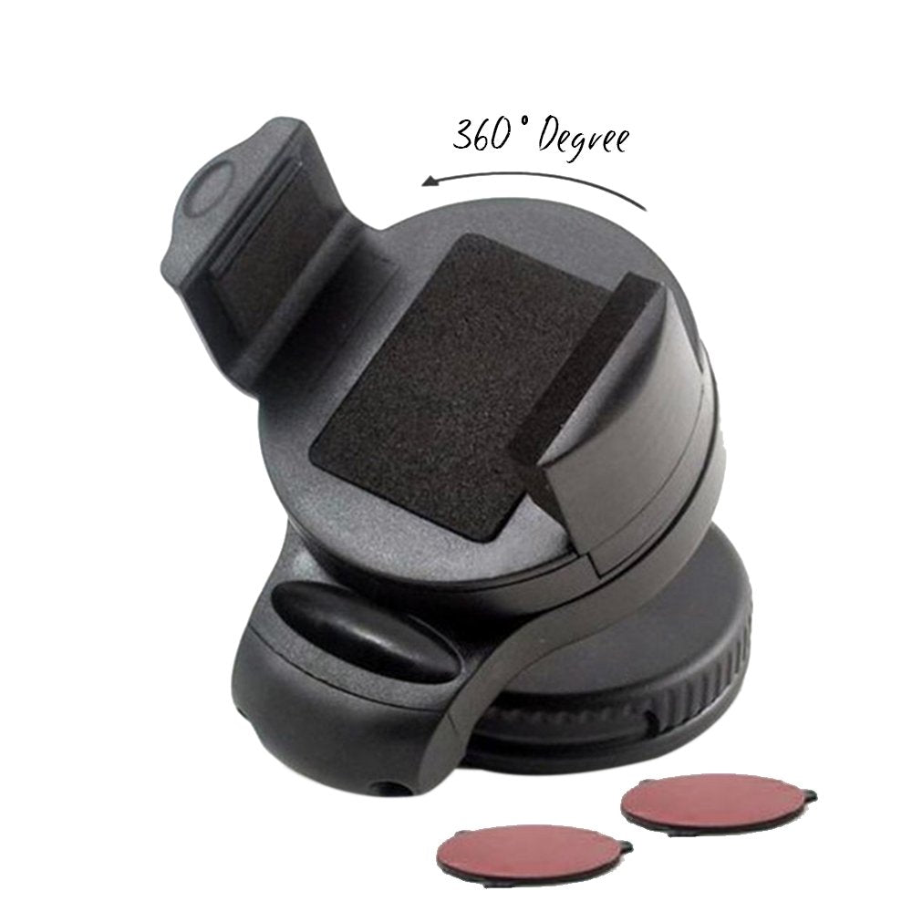Phonokart Car Holder Stand for Mobiles (Black)
