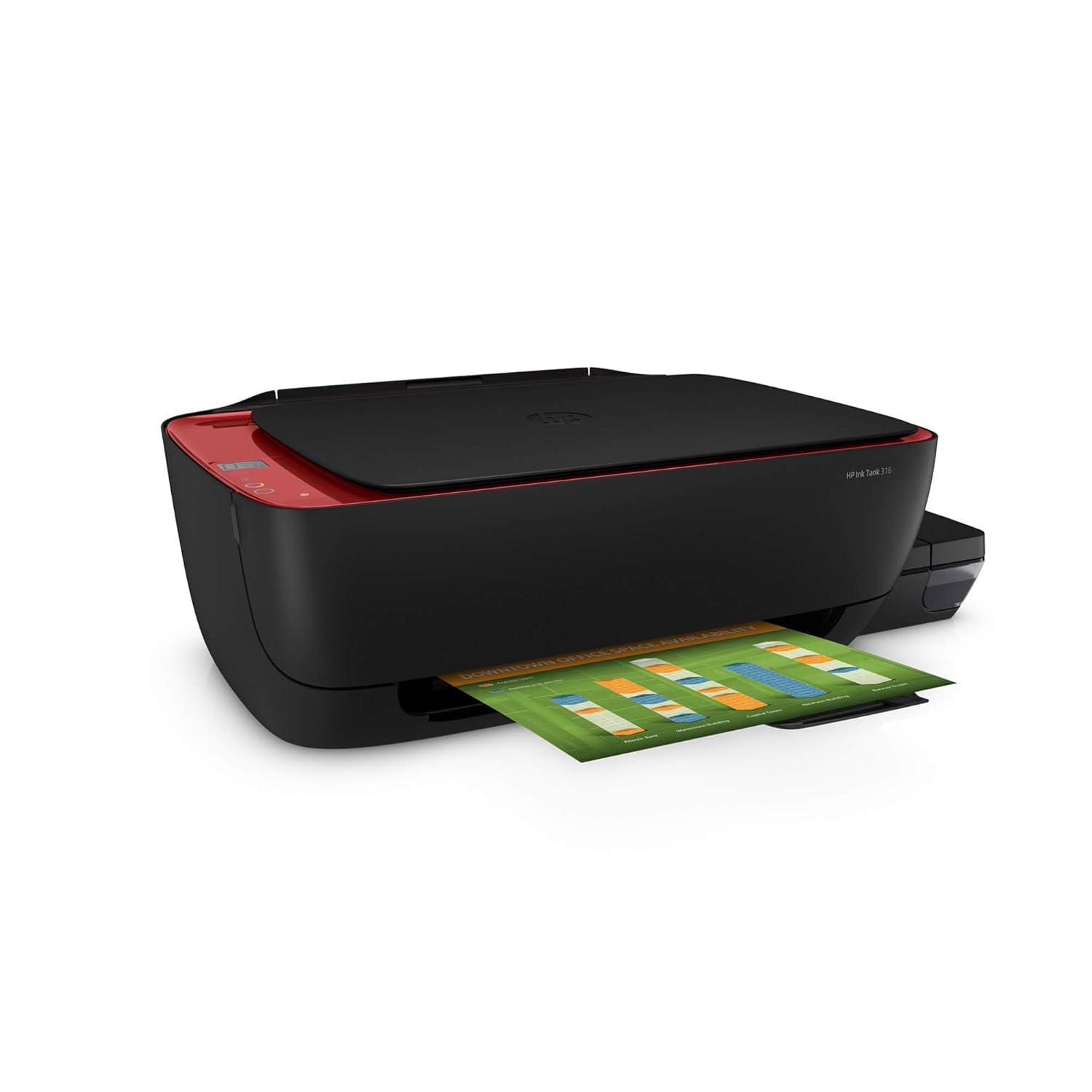 HP Ink Tank 316 All-in-one Colour Printer, Print, Scan & Copy for Office/Home