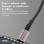 Spacething Volt Cable PD Type-C to Type-C Cable, Fast Charging, USB-C