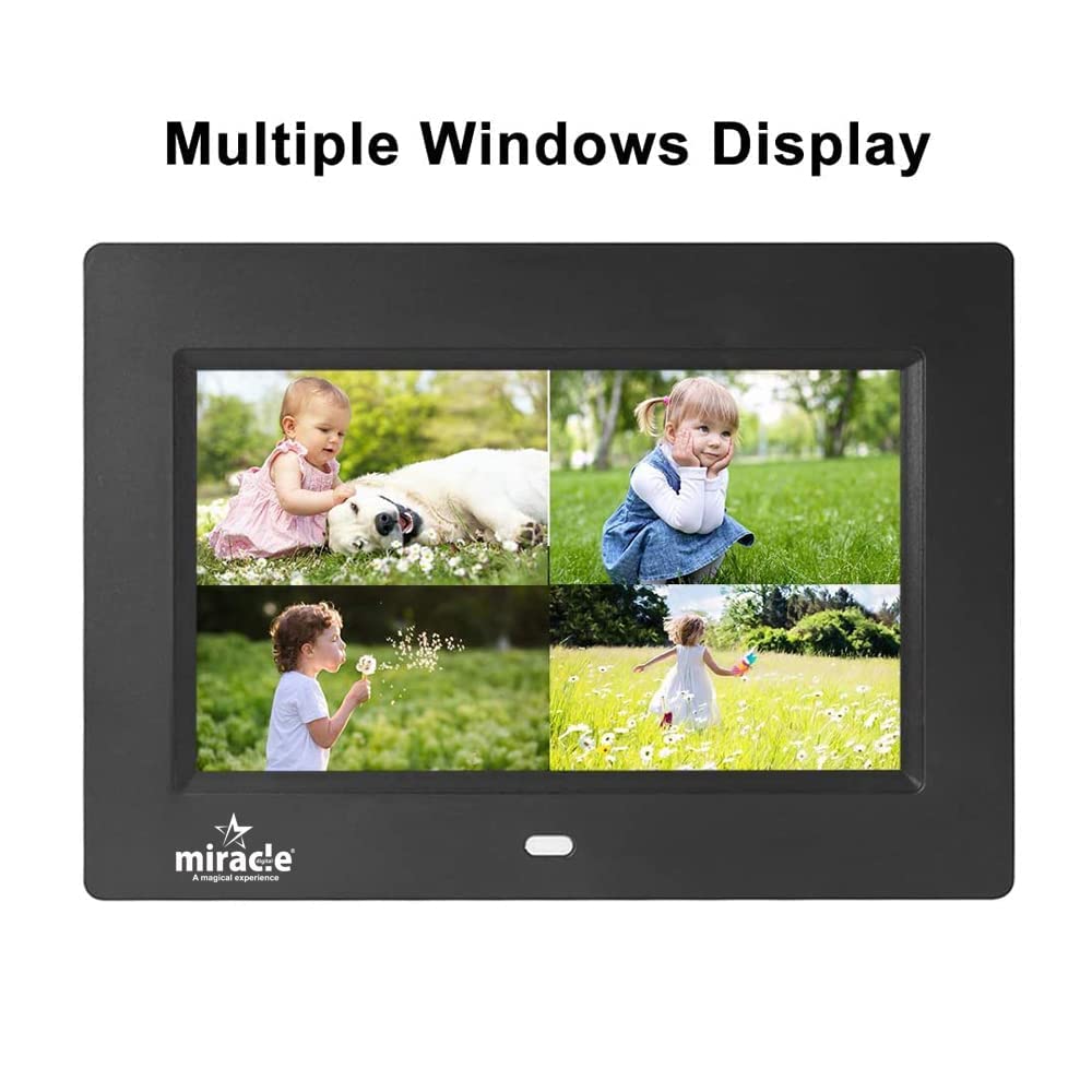 Miracle Digital 7''(17.78) IPS Digital Photo Frame High-Def Screen
