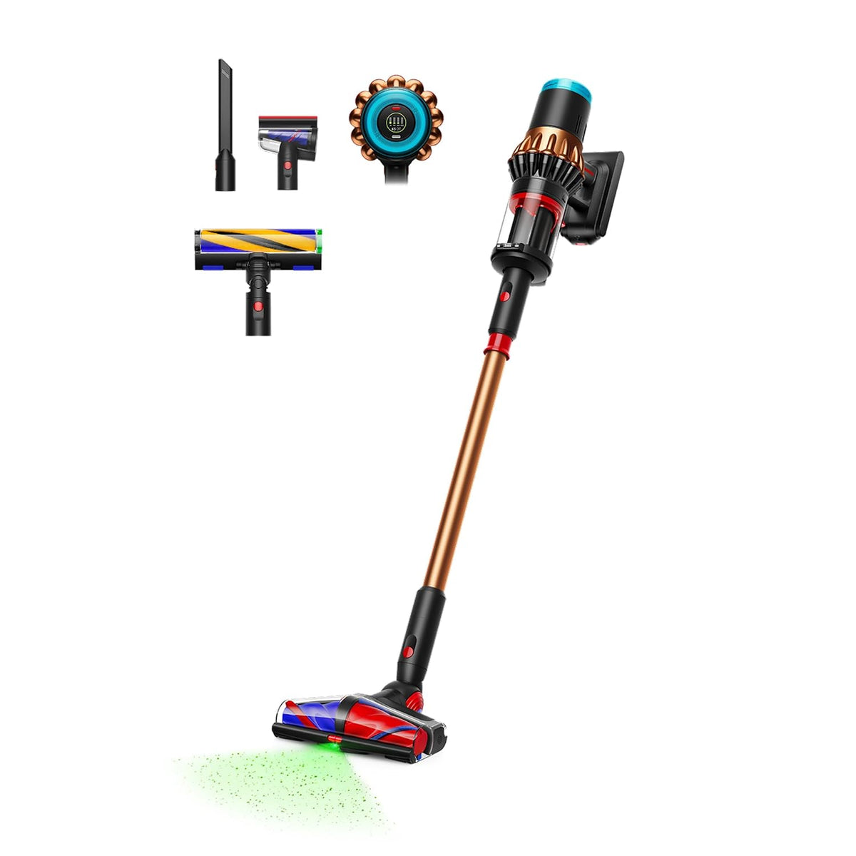 Dyson V16 Piston Animal Cordless Vacuum Cleaner  (Matte Black/Copper)