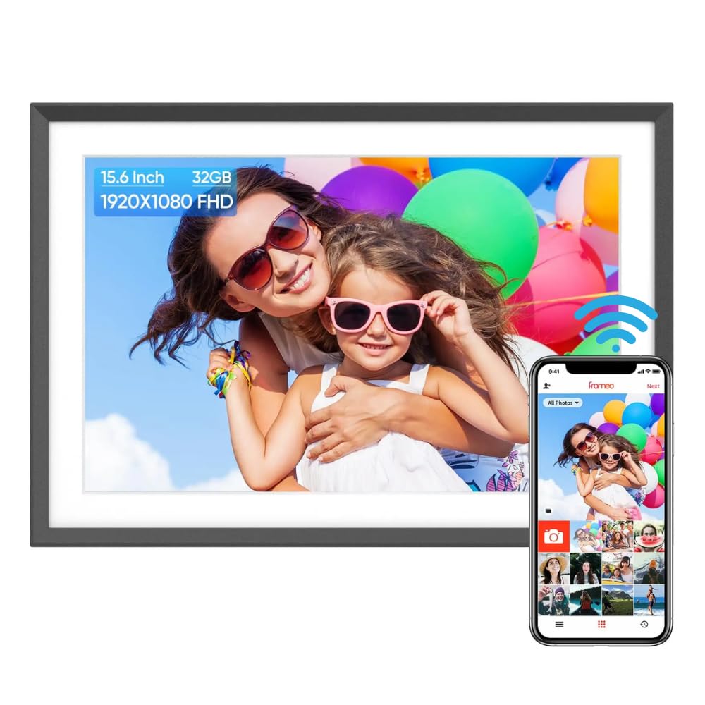 Frameo 15.6 Inch Large Digital Photo Frame