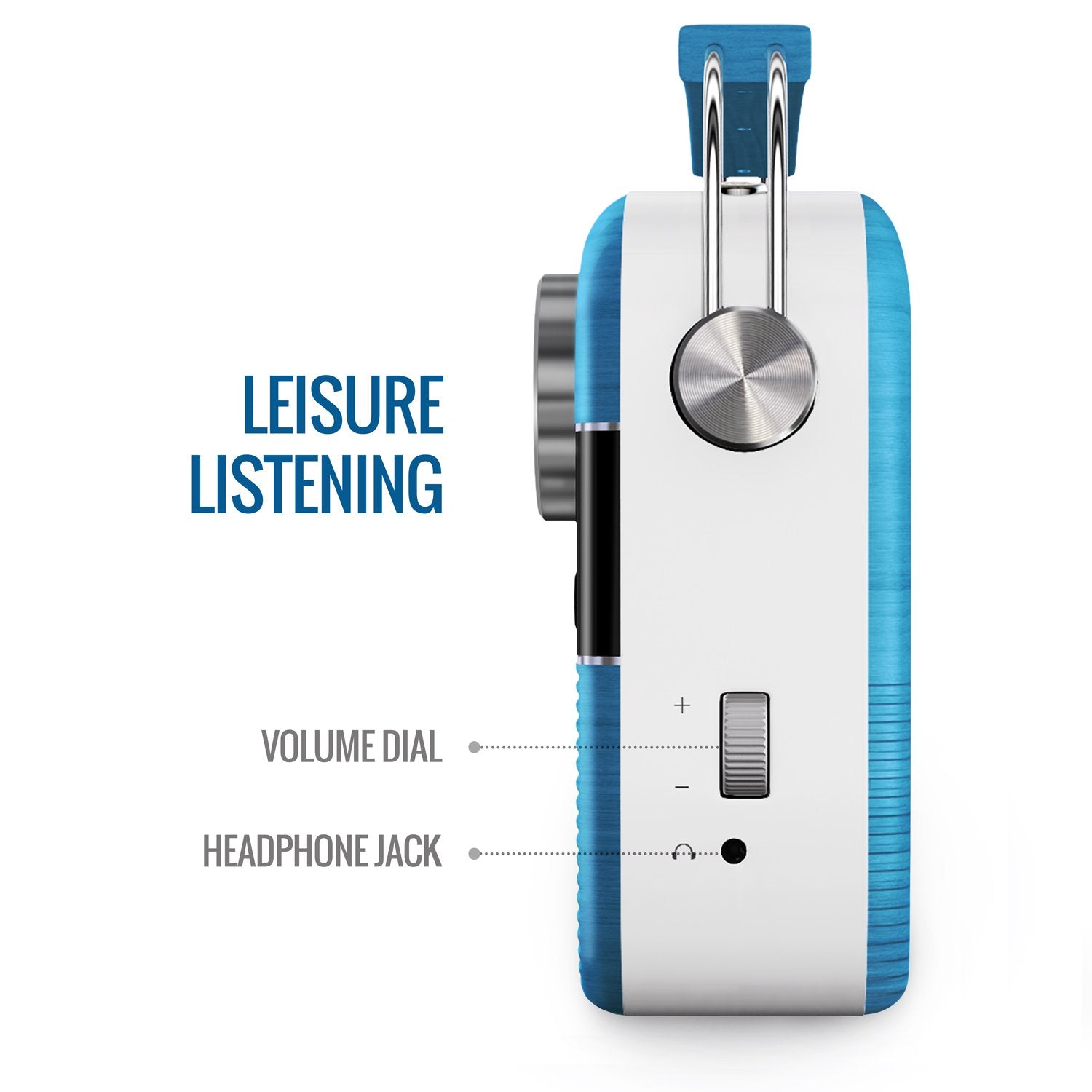 Saregama Carvaan Portable Digital Music Player (Electric Blue)