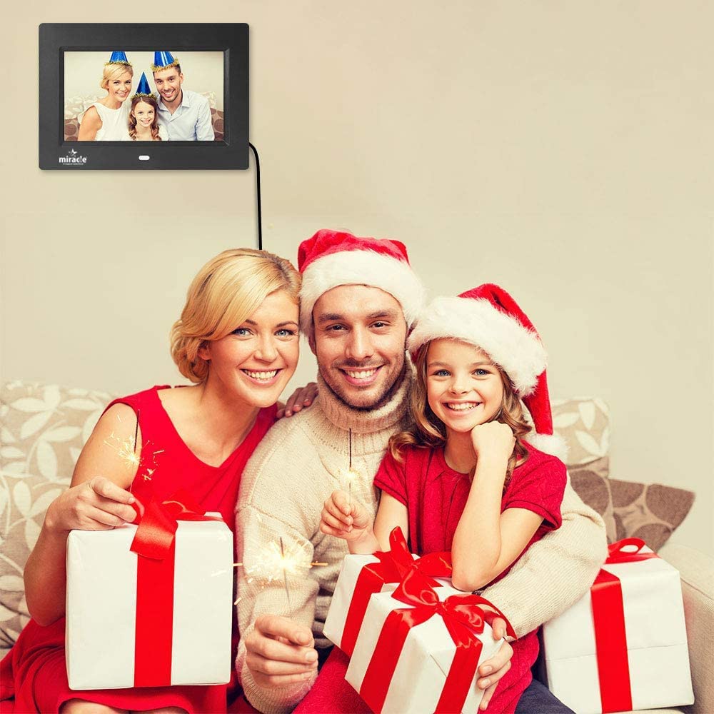 Miracle Digital 7''(17.78) IPS Digital Photo Frame High-Def Screen
