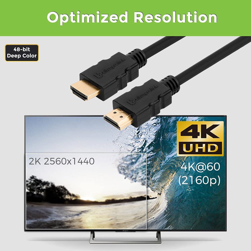 ULTRAPROLINK Pro-Connect HDMI 2.0 Cable with Ethernet