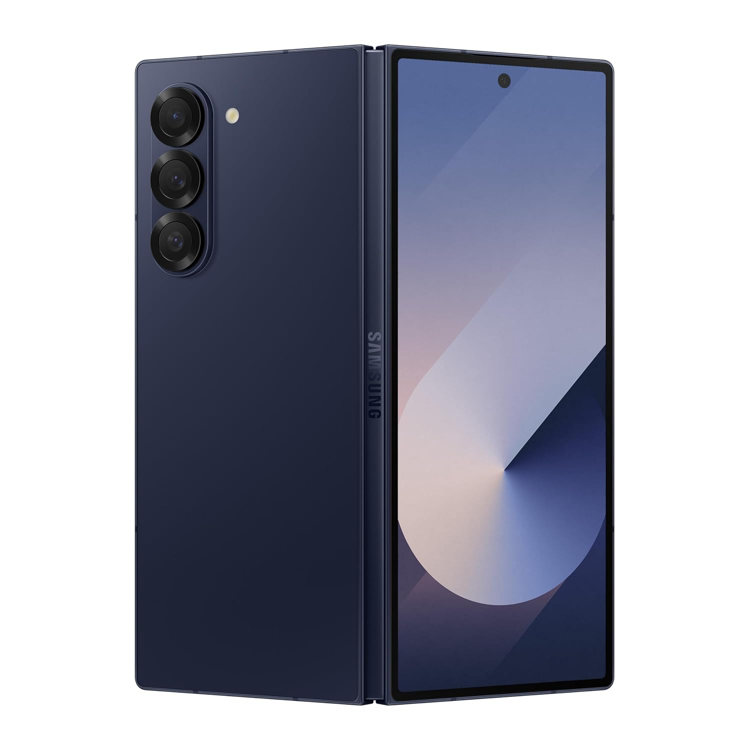 Refurbished Samsung Galaxy Z Fold6 5G Mobile (Navy, 12GB RAM, 256GB Storage)