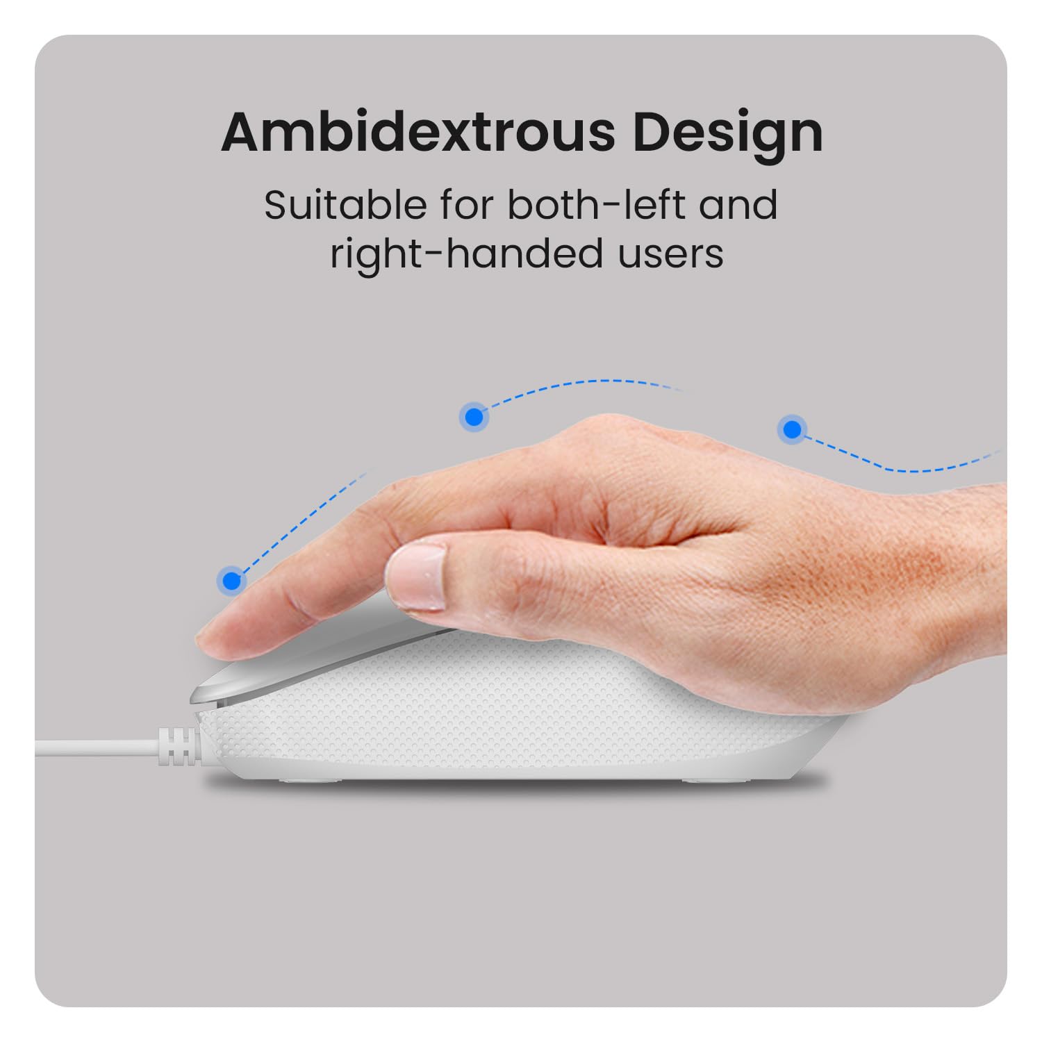 Portronics Toad 102 Wired Mouse with 3 Buttons