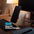 Stuffcool Omni 3-in-1 10000mAh Magnetic Wireless Powerbank