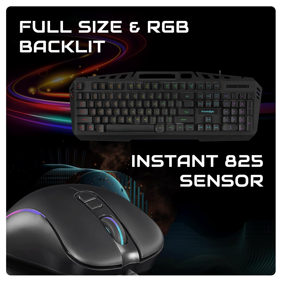 Cosmic Byte Dragon Fly RGB Gaming Keyboard and Mouse Combo