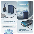 Ambrane 20000mAh Small Pocket Size Powerbank