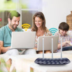 TP-Link AC750 Dual Band Wireless Cable Router,(Archer C20) Blue