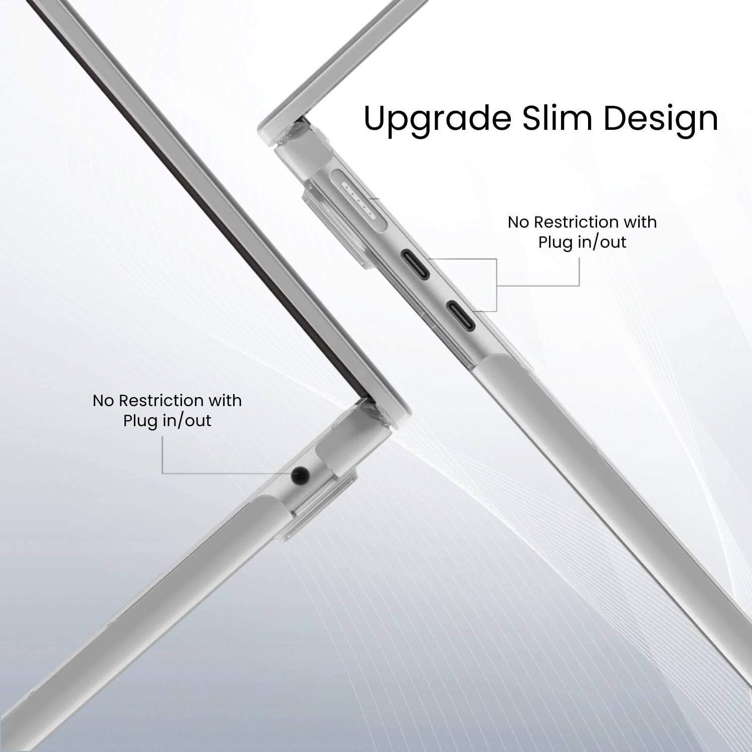 Dyazo Laptop Case Compatible for 2022|2024|2025|2026 MacBook Air 13.6 inch