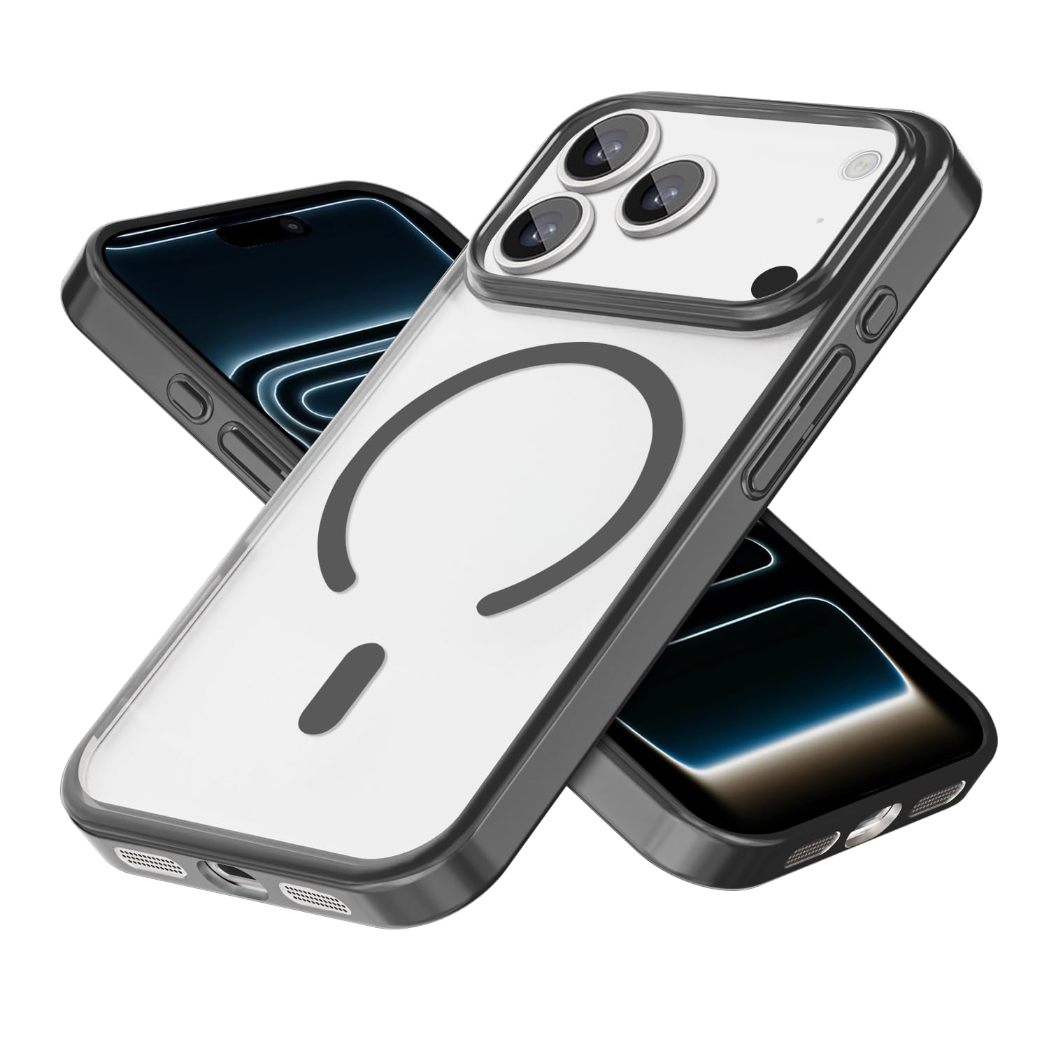 GRIPP Glacier Slim Mag-Safe Case for iPhone 17 Pro Max - Black