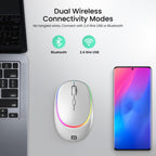 Portronics Toad IV Bluetooth Mouse with 2.4 GHz Wireless (Dual Connectivity)