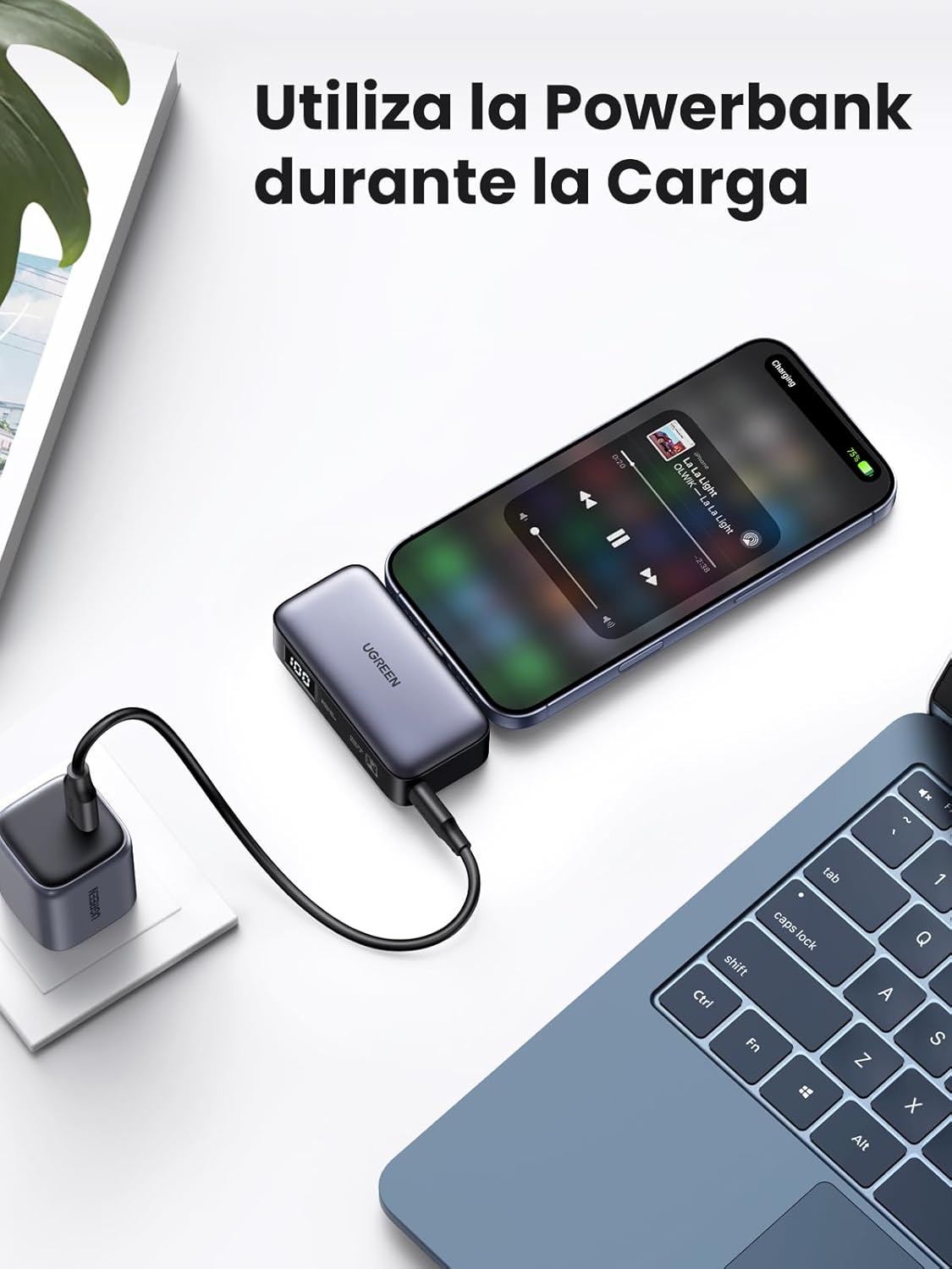 UGREEN 5000mAh Power Bank, Portable Charger 20W Fast Charging