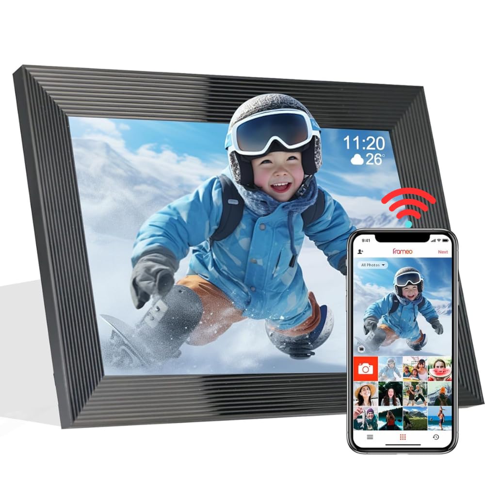 Frameo 10.1 Inch Digital Picture Frames Smart WiFi Digital Photo Frame