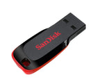 SanDisk Cruzer Blade 128GB USB 2.0 Pen Drive (Red and Black)