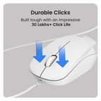 Portronics Toad 102 Wired Mouse with 3 Buttons