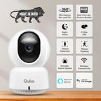 Qubo Smart 360°2MP Wi-Fi Security Camera by Hero Group