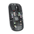 Portronics Toad 5 Transparent Bluetooth Mouse with 2.4 GHz